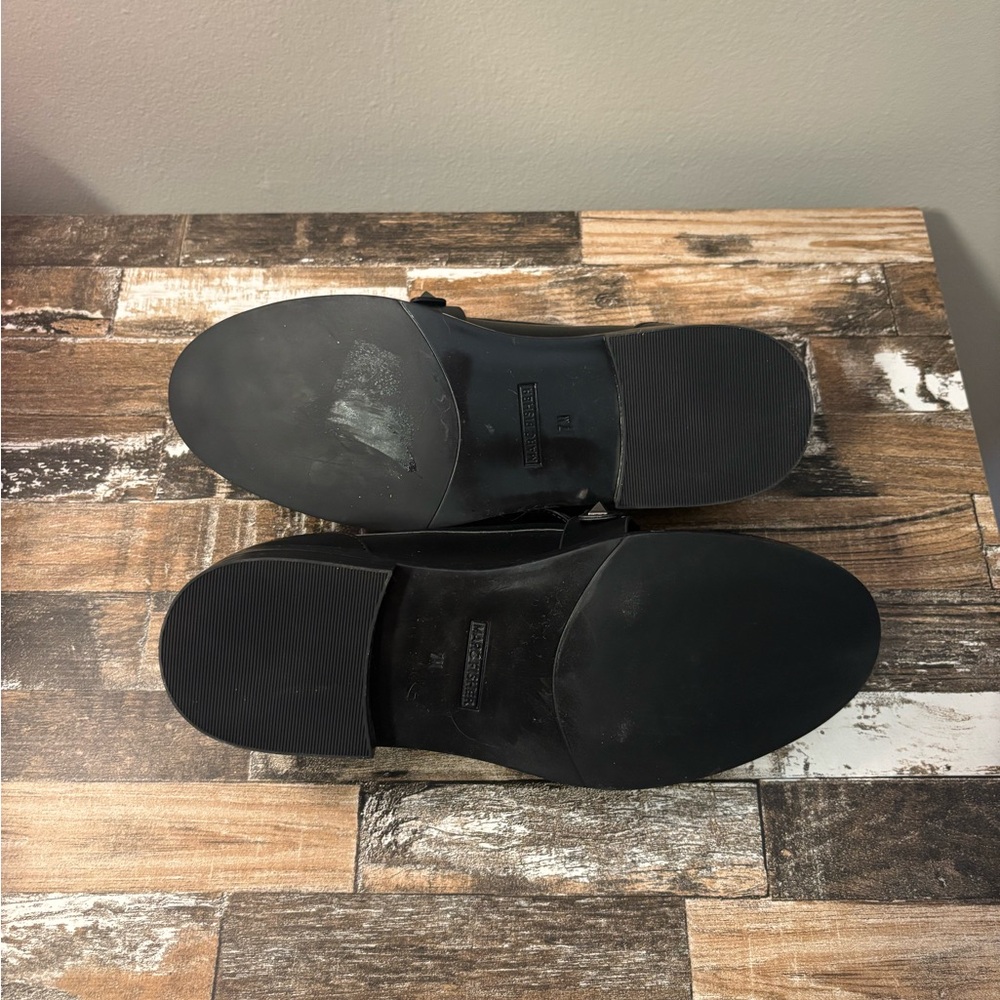 Marc Fisher Black Studded Leather Loafers | Size 7 - Picture 7 of 7